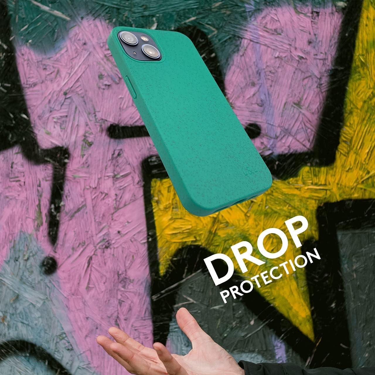 Biodegradable iPhone 14 Pro Phone Case - Mint