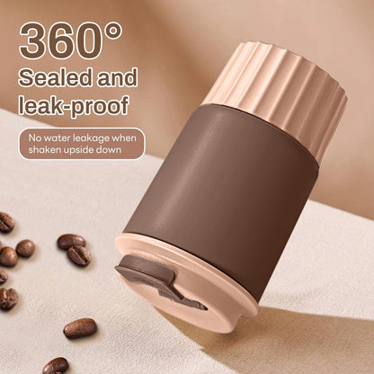 Stainless Steel Coffee Tumbler 12oz (Brown)