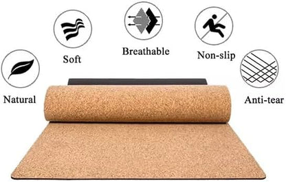 Eco-Friendly Yoga Mat Non-Slip with Carry Strap