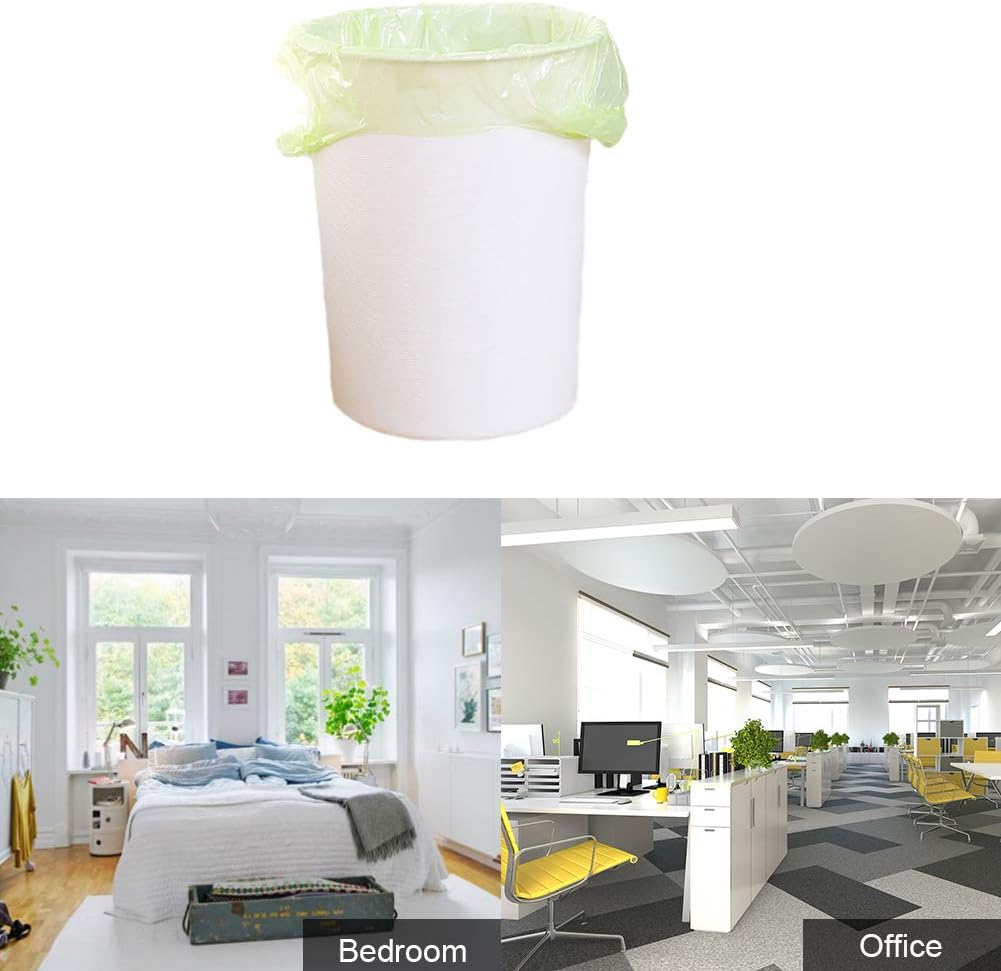 Biodegradable Trash Bags 4-6 Gallon (100 Count, Green)